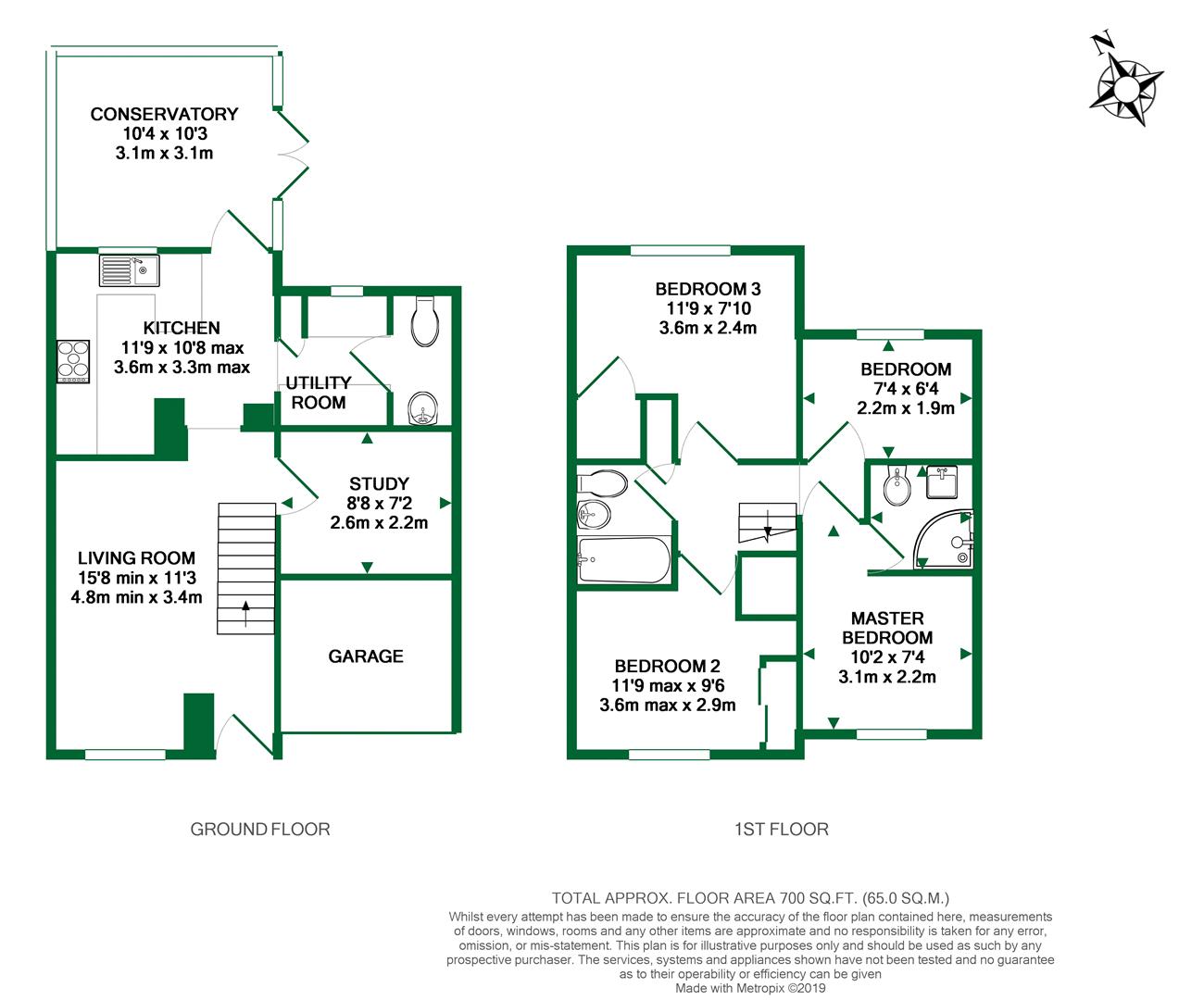 Floorplans For Verey Close, Twyford, Reading