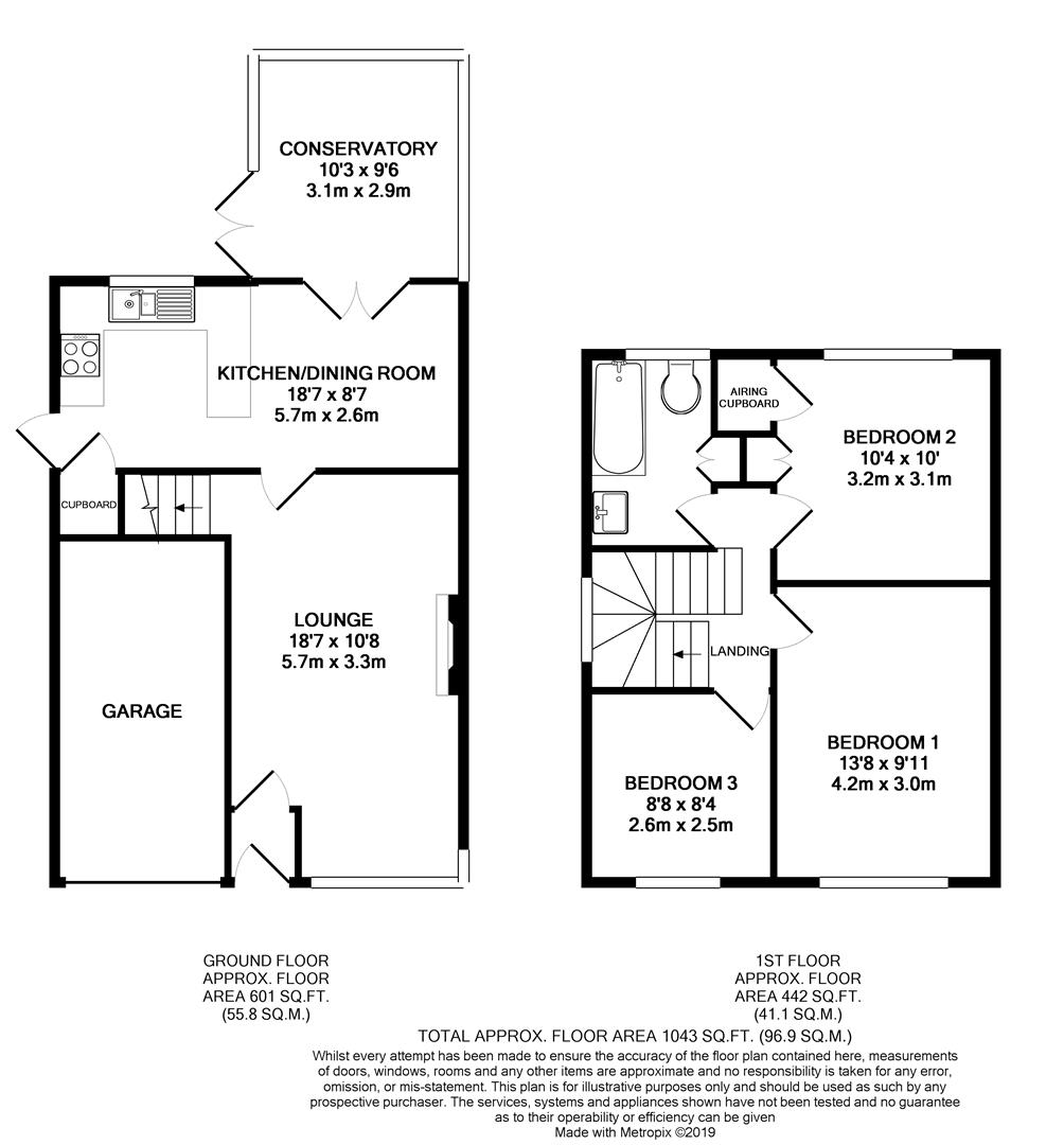 Floorplans For Herald Way, Reading