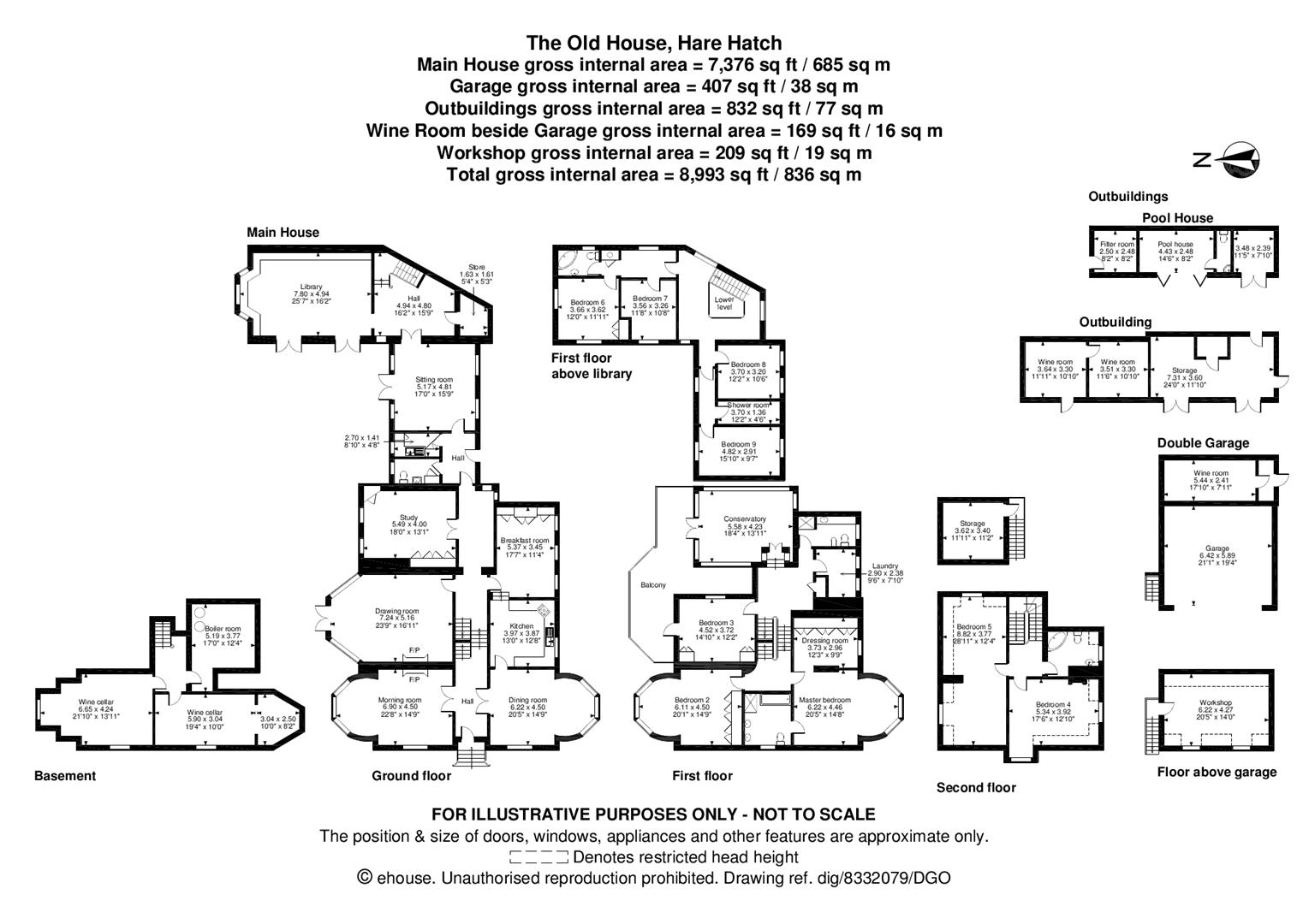 Floorplans For Milley Lane, Hare Hatch, Reading