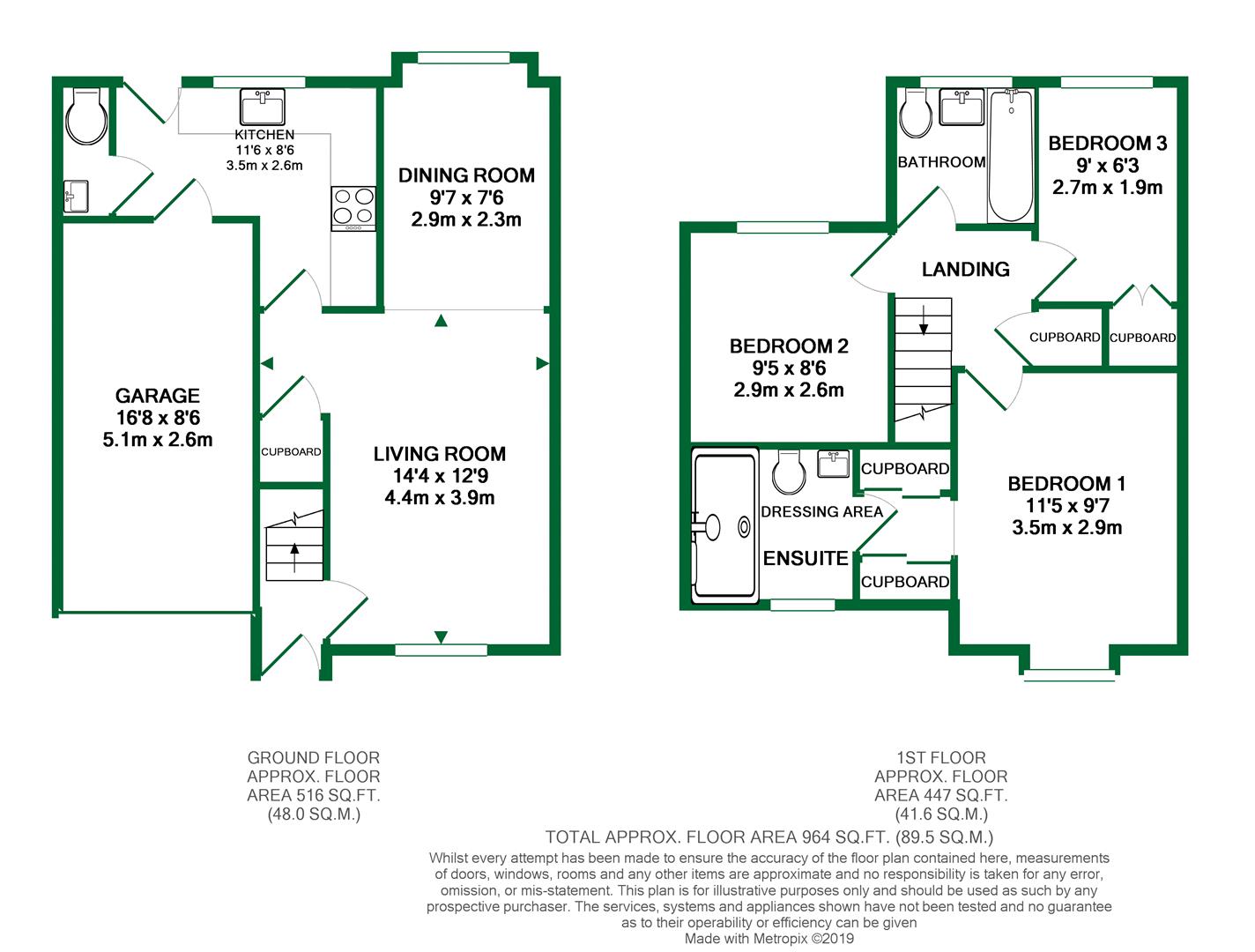 Floorplans For East Park Farm Drive, Charvil, Reading