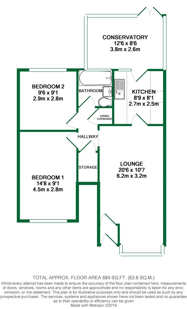 Floorplans For Lysander Close, Woodley, Reading