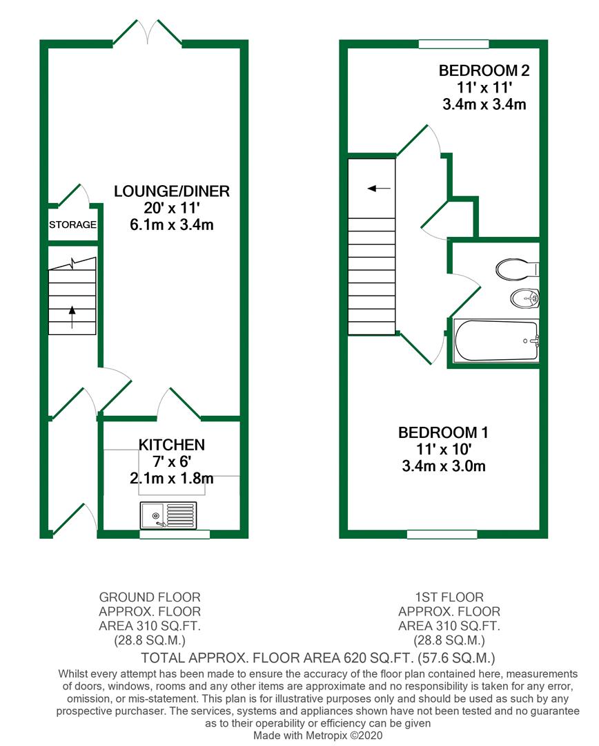Floorplans For Gooch Close, Twyford, Reading