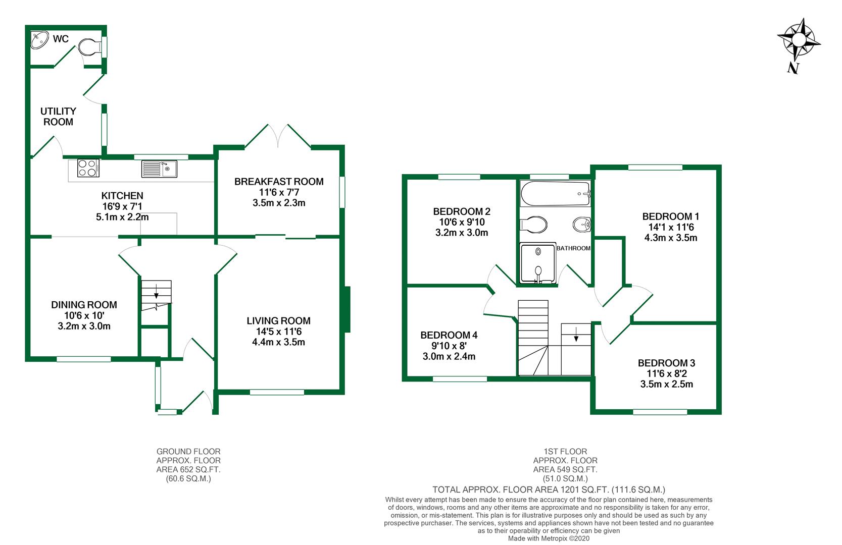 Floorplans For Milley Road, Waltham St Lawrence, Reading