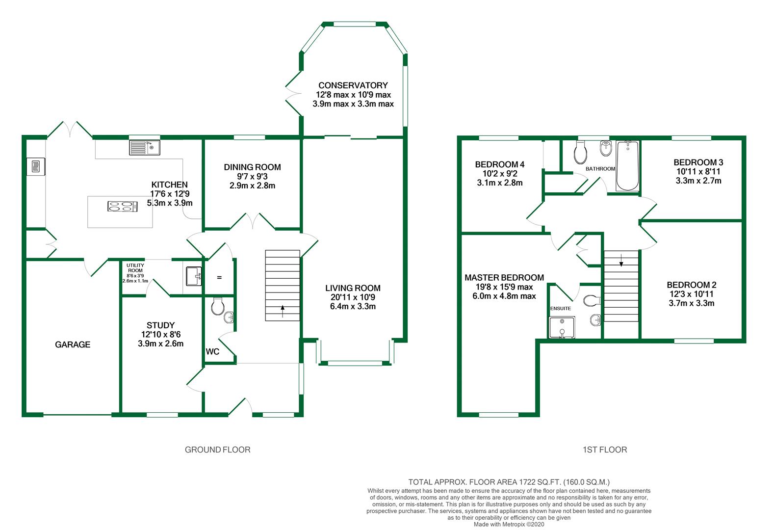 Floorplans For Basingstoke Road, Spencers Wood, Reading