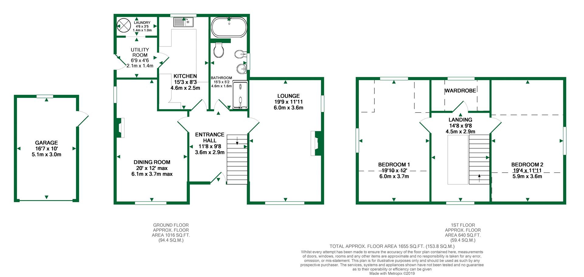 Floorplans For Longfield Road, Twyford, Reading