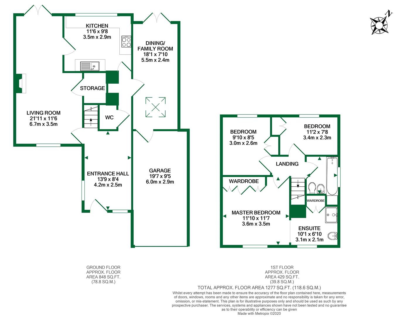 Floorplans For Fidlers Walk, Wargrave, Reading