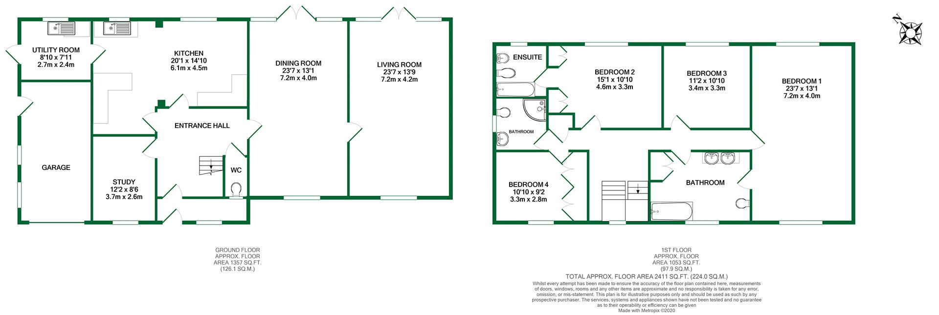 Floorplans For Wargrave Road, Twyford, Reading