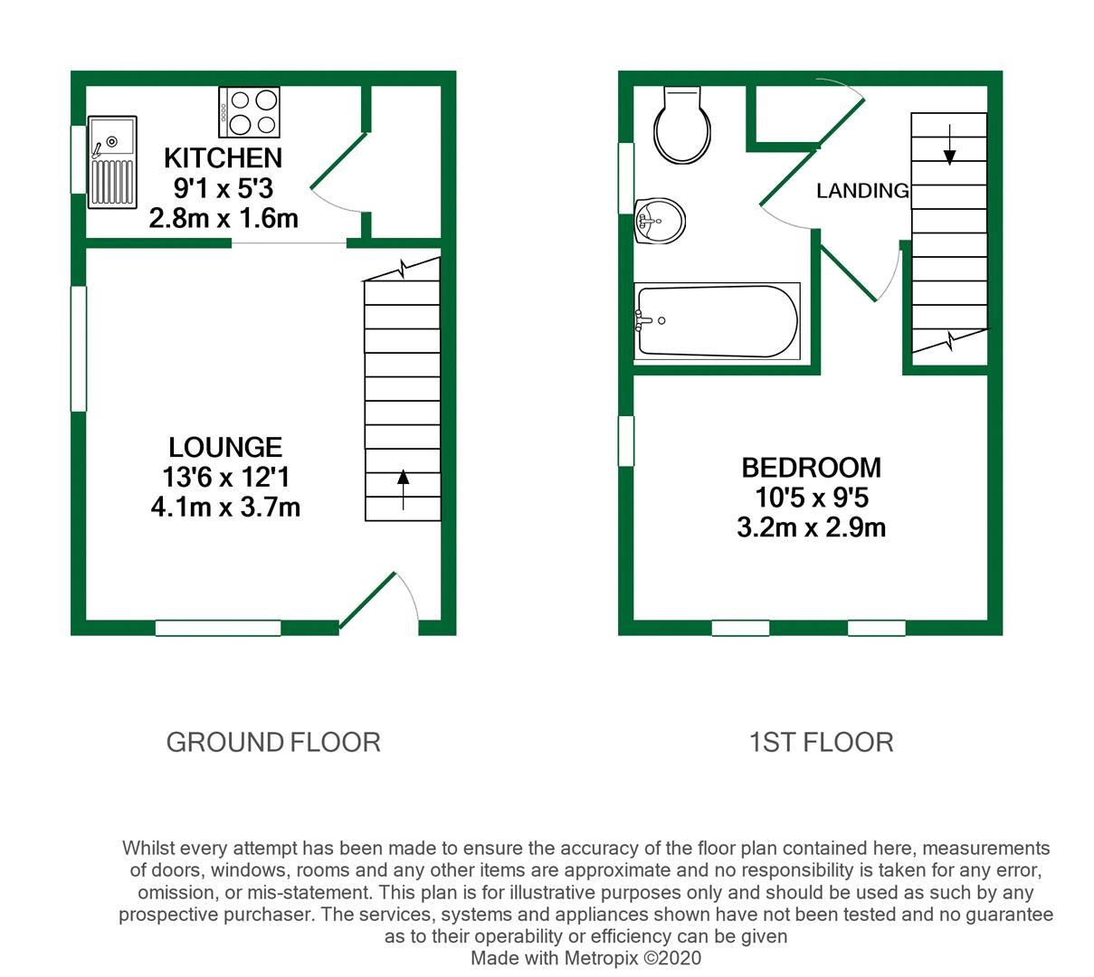 Floorplans For Stephen Close, Twyford, Reading