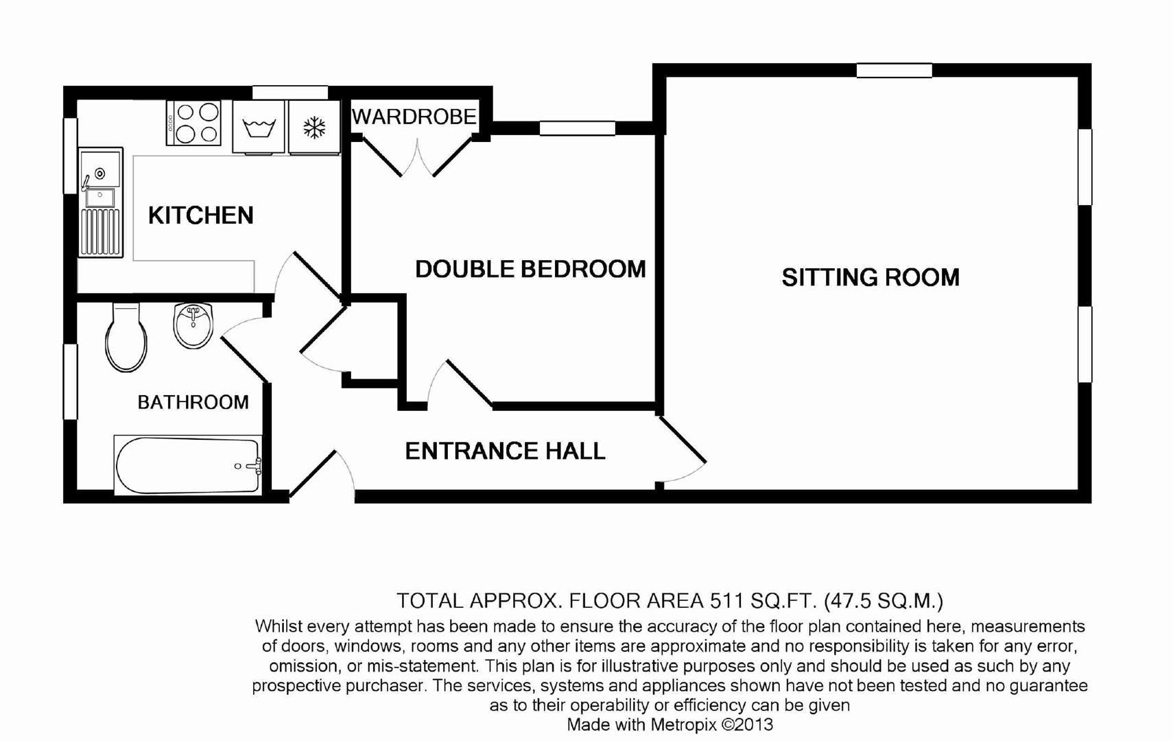 Floorplans For Bell Court, Twyford, Reading