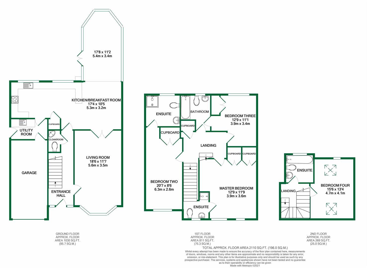 Floorplans For Harrow Way, Sindlesham, Wokingham