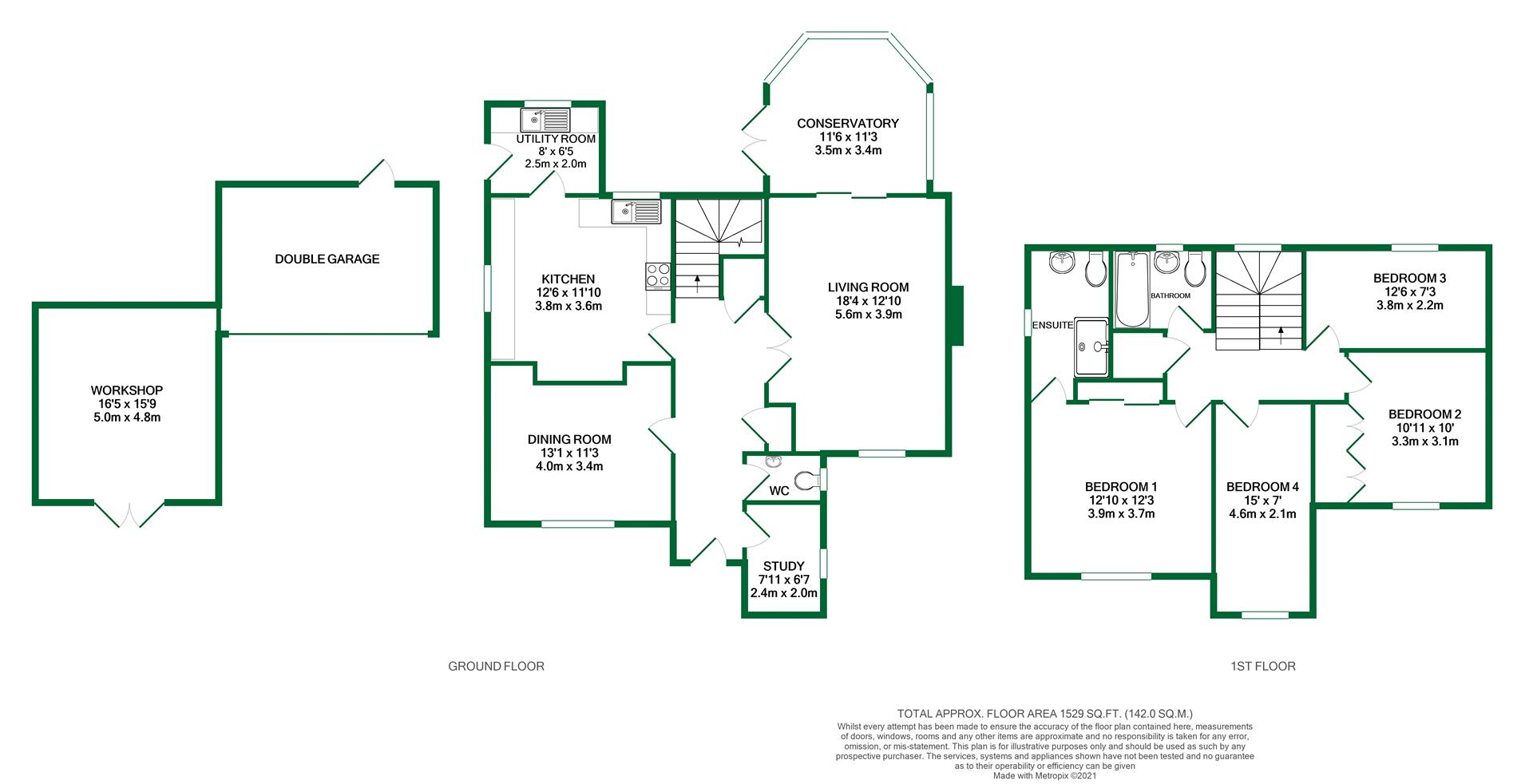 Floorplans For Harrison Close, Twyford, Reading