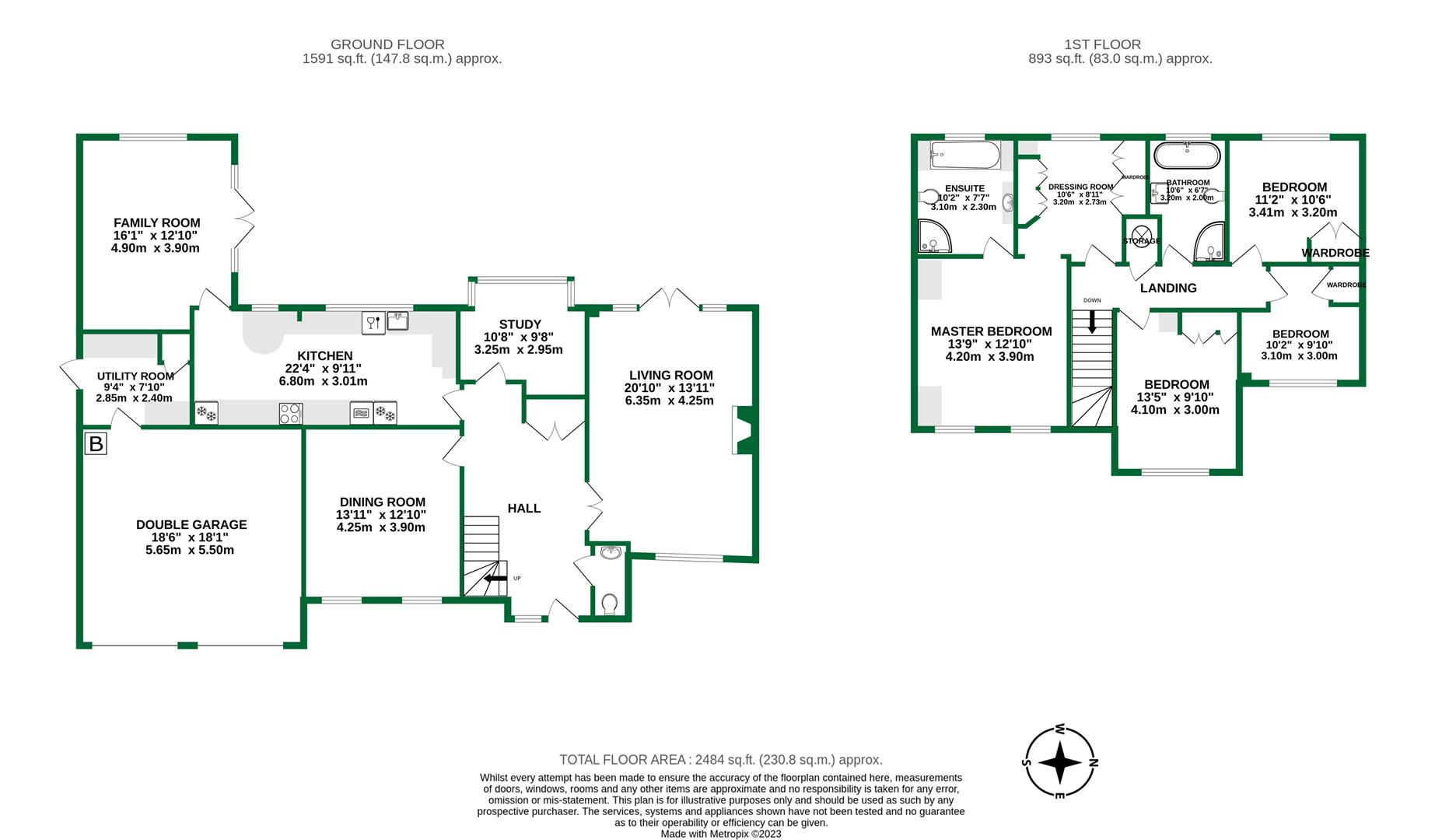 Floorplans For Duffield Road, Sonning, Reading