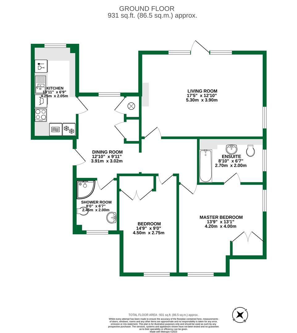 Floorplans For West Drive, Sonning, Reading