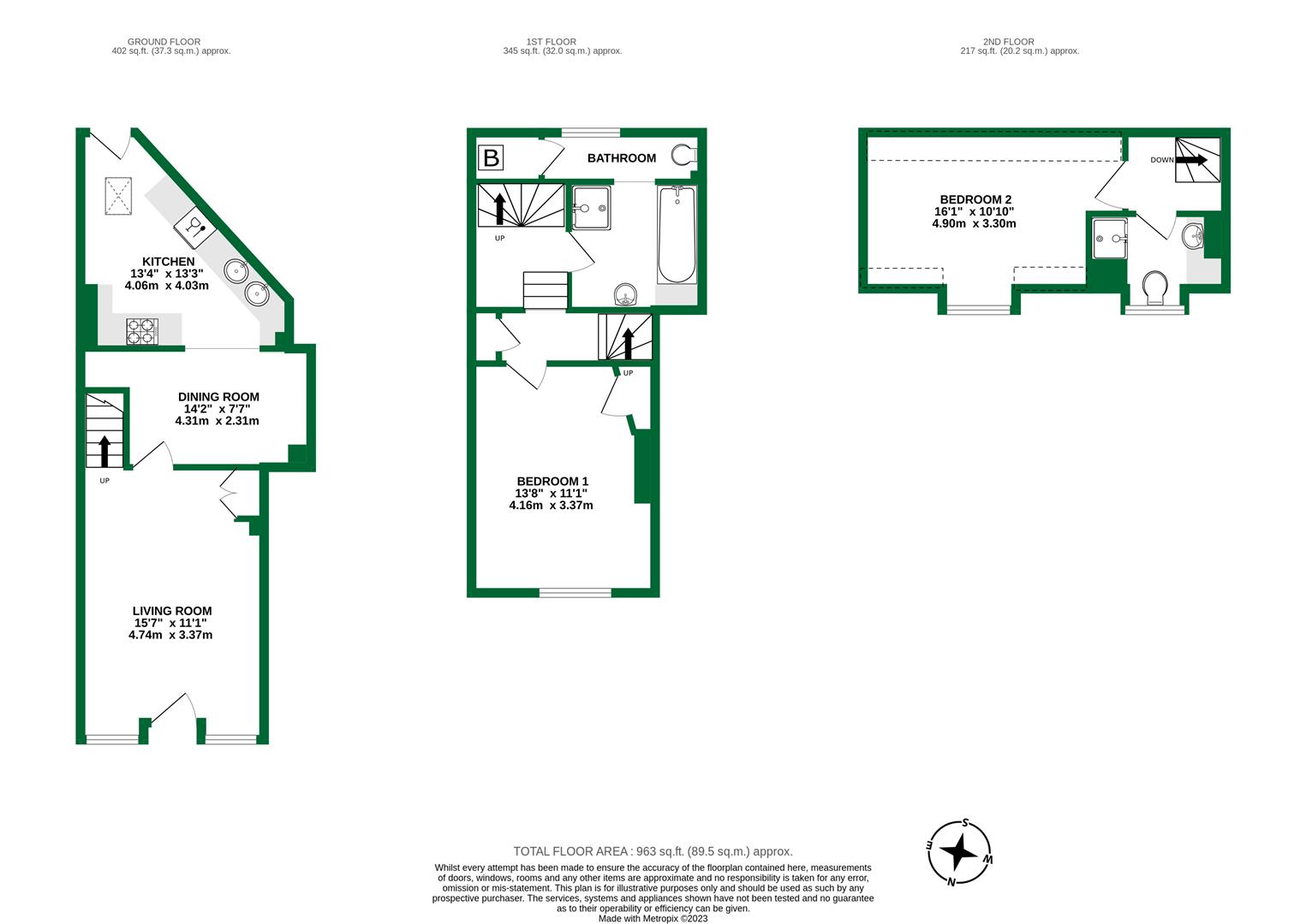 Floorplans For High Street, Twyford, Reading
