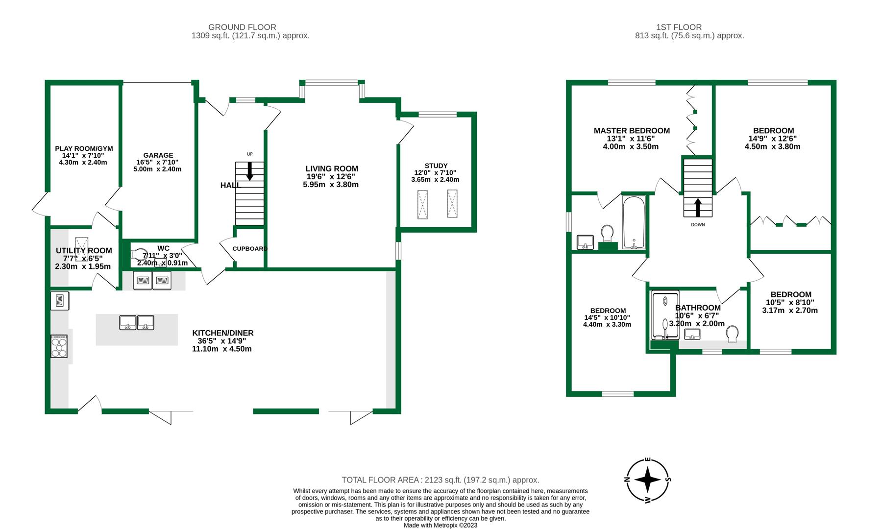 Floorplans For Lincoln Gardens, Twyford, Reading