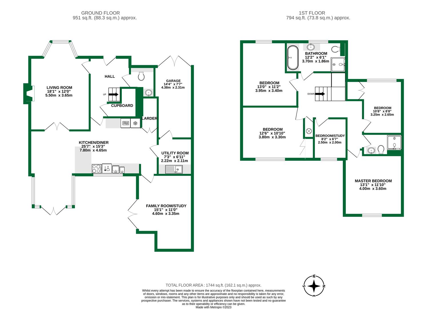 Floorplans For Ridgeway, Wargrave, Reading