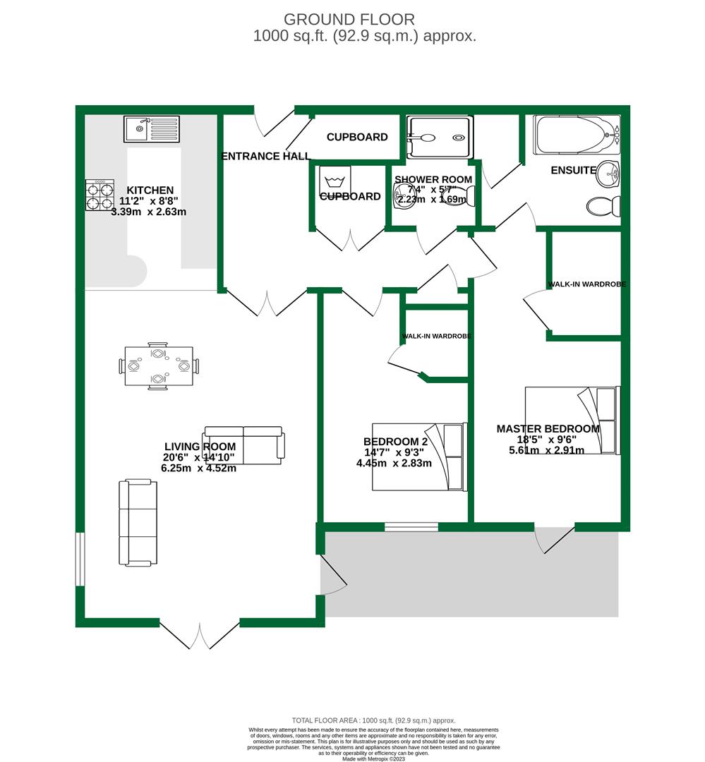 Floorplans For London Road, Ruscombe, Reading