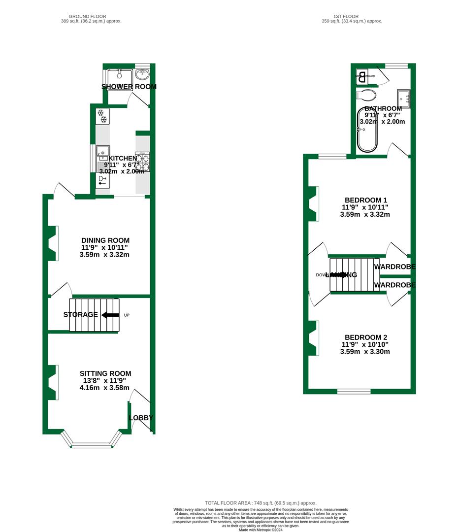 Floorplans For The Street, Hurst, Reading, Berkshire, RG10