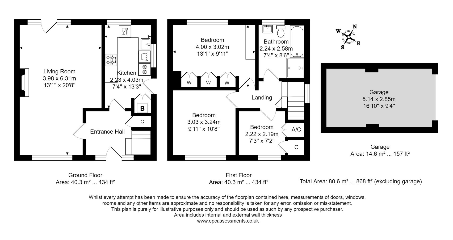 Floorplans For Greenacres, Bath