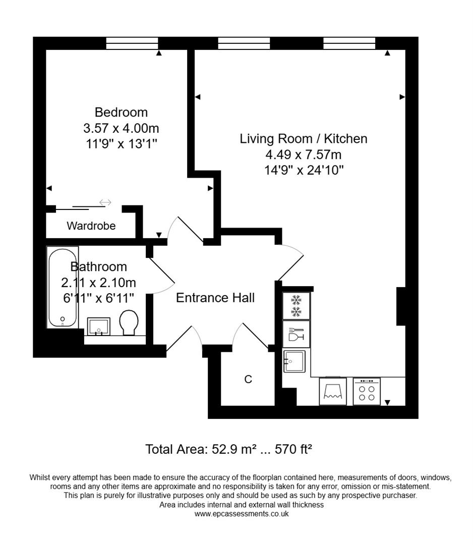 Floorplans For Victoria Bridge Road, Bath