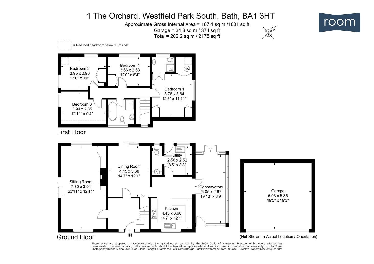 Floorplans For Westfield Park South, Bath