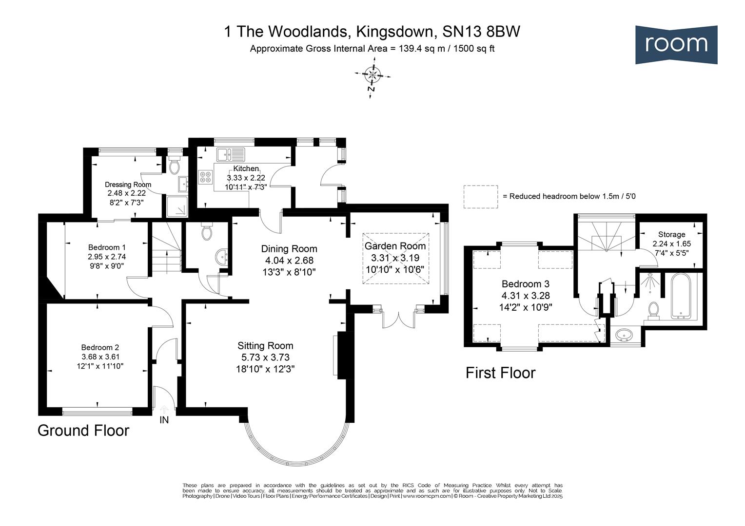 Floorplans For Kingsdown, Corsham