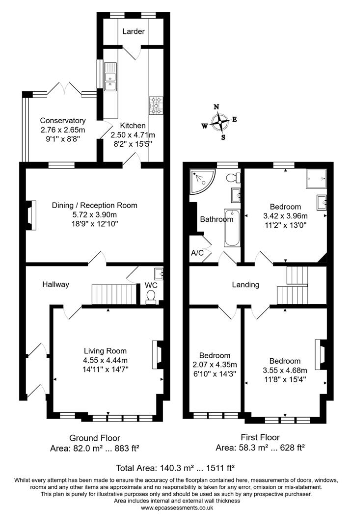 Floorplans For Crescent Gardens, Bath