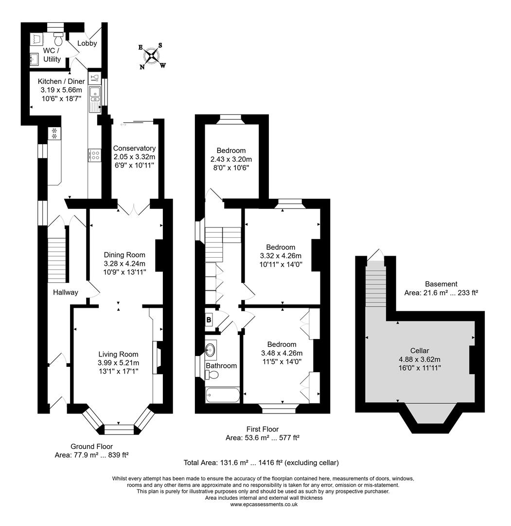 Floorplans For Wellsway, Bath