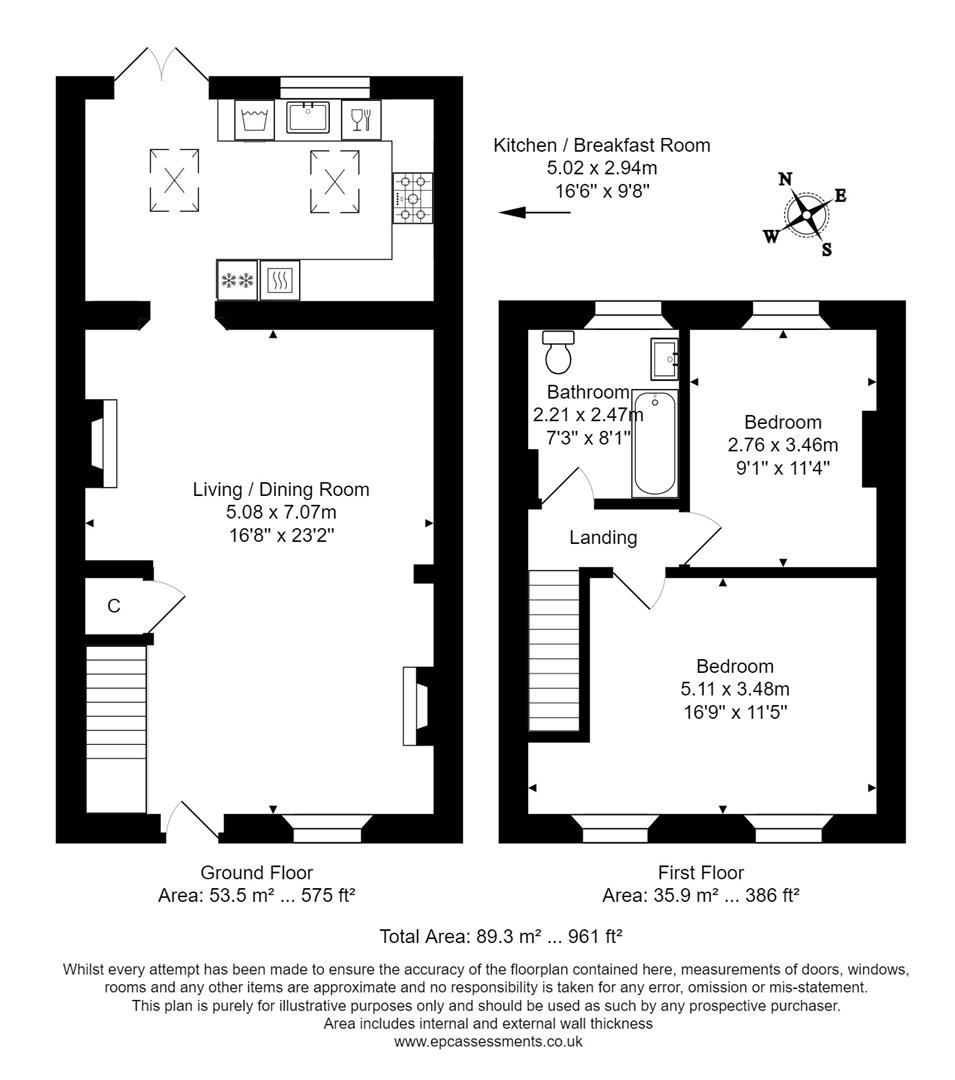 Floorplans For Bath Old Road, Radstock