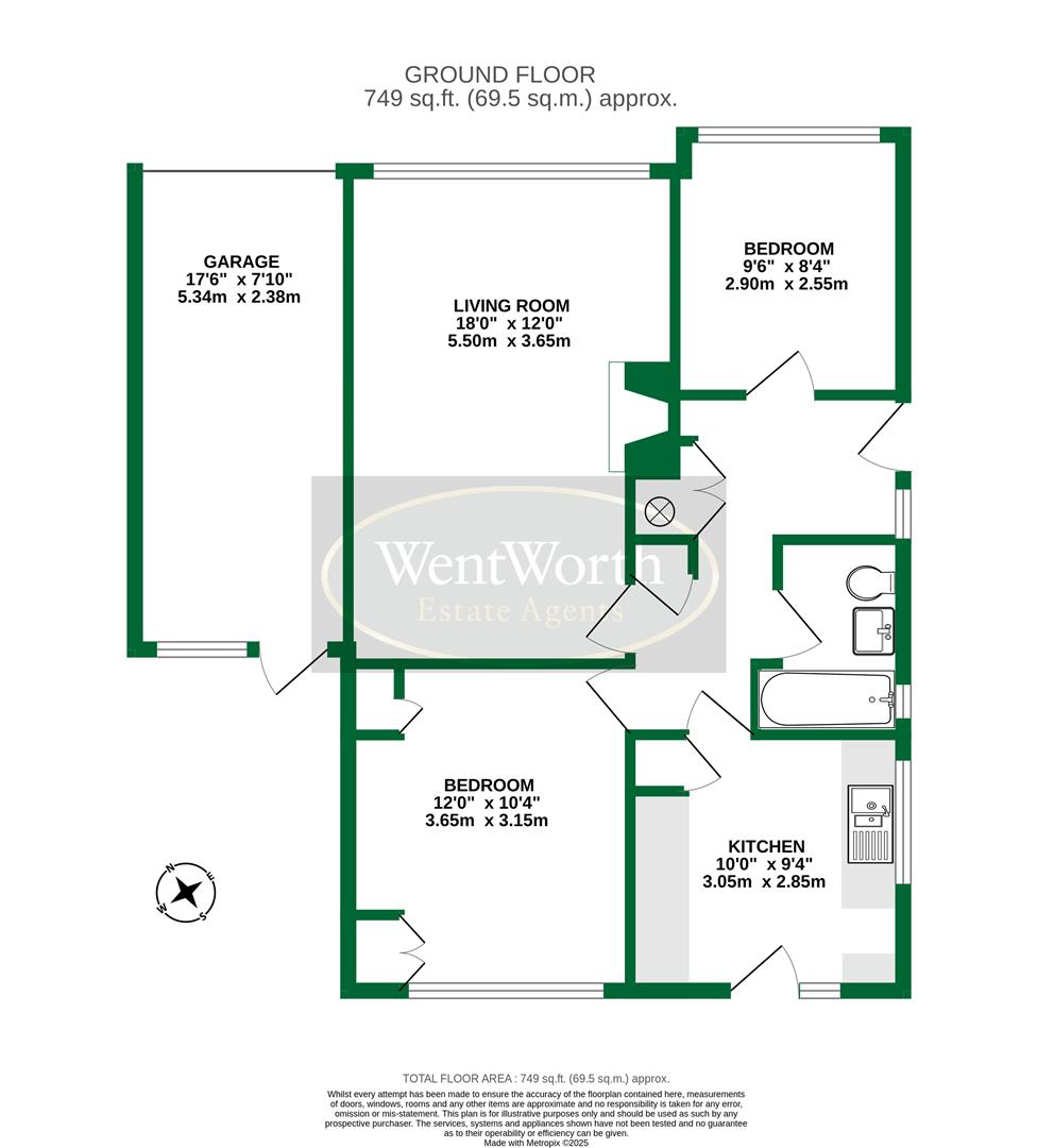 Floorplans For Wessex Gardens, Twyford, Reading