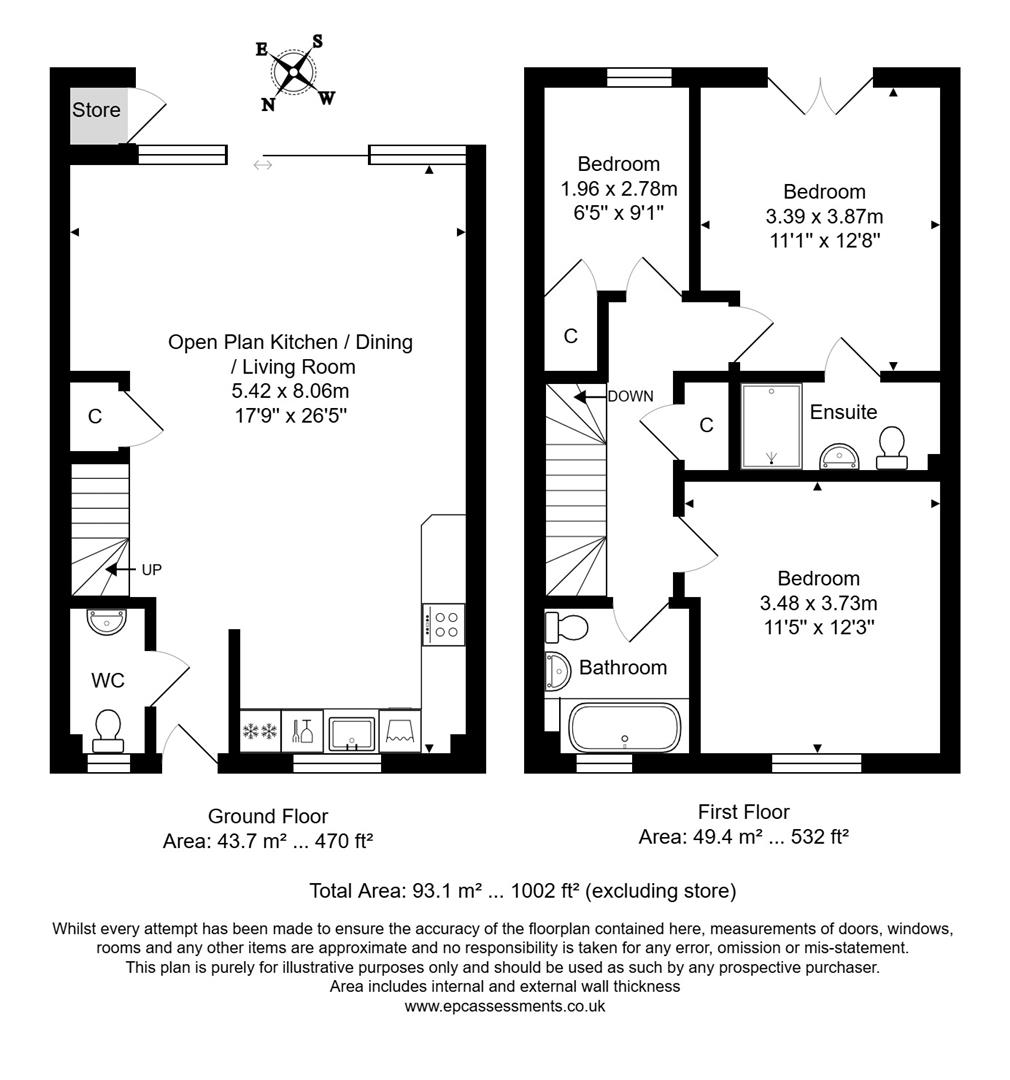 Floorplans For Farmborough View, Bath Road