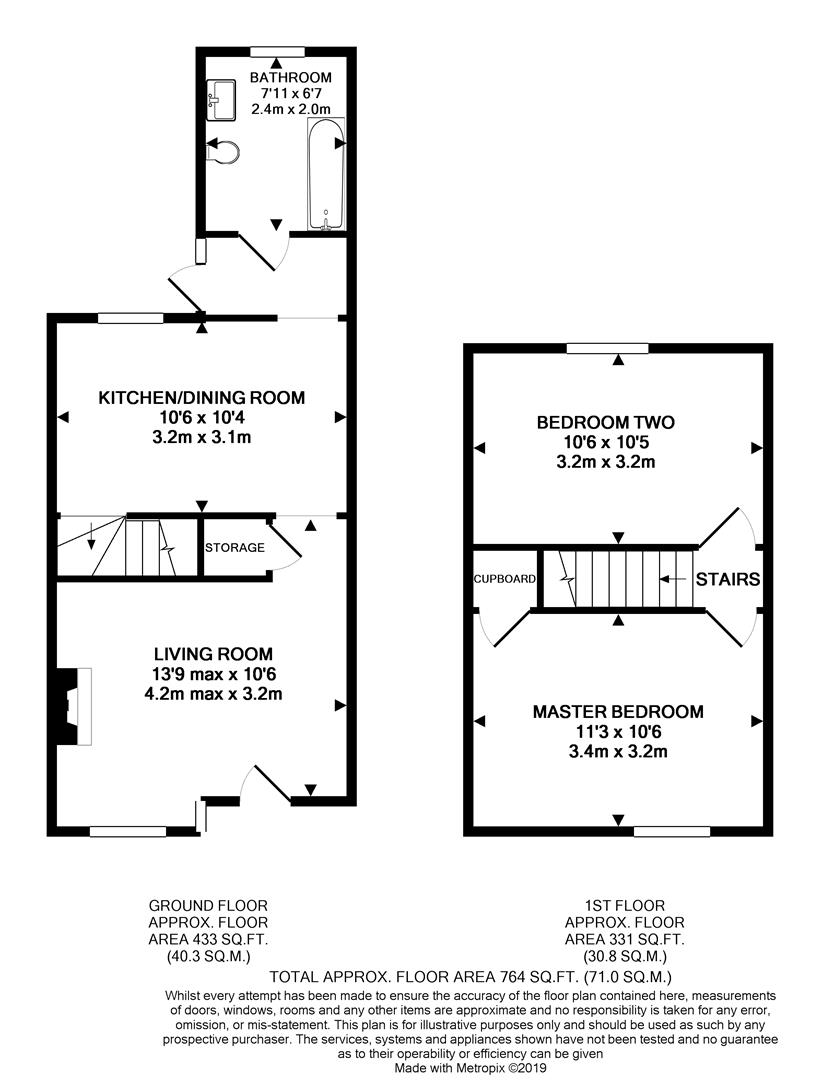Floorplans For Albany Road, Reading, RG30