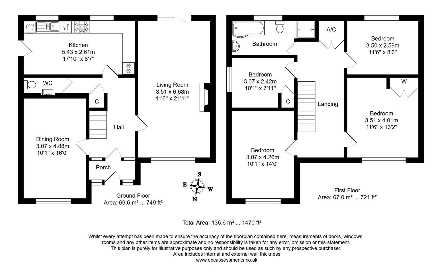 Floorplans For Manor Park, Bath