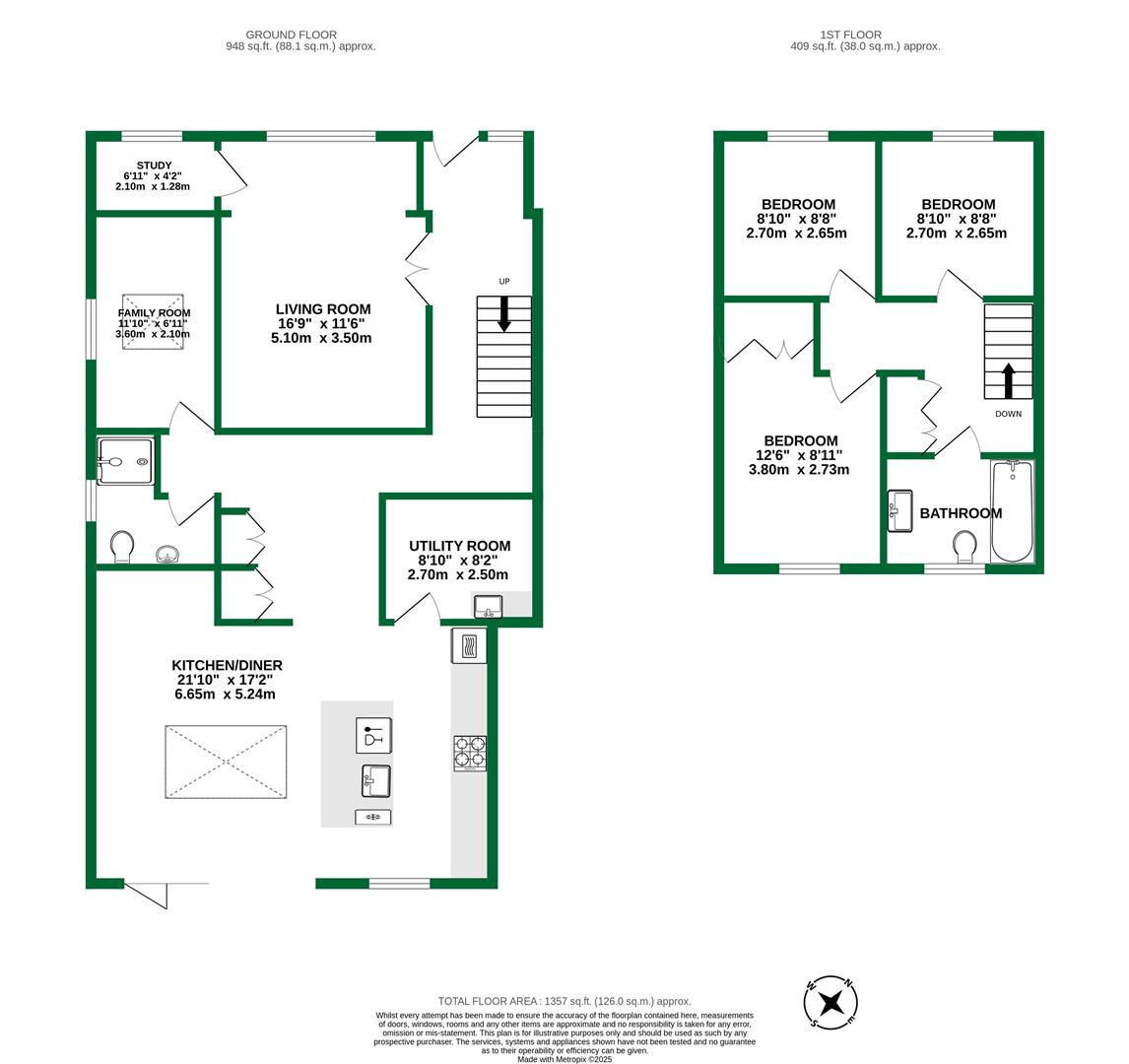 Floorplans For Middlefields, Ruscombe, Reading, Berkshire, RG10