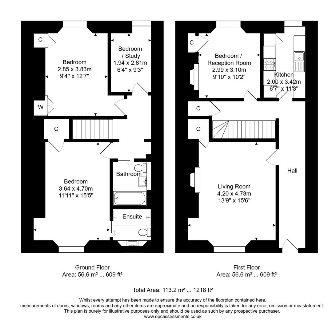 Floorplans For Nelson Place West, Bath