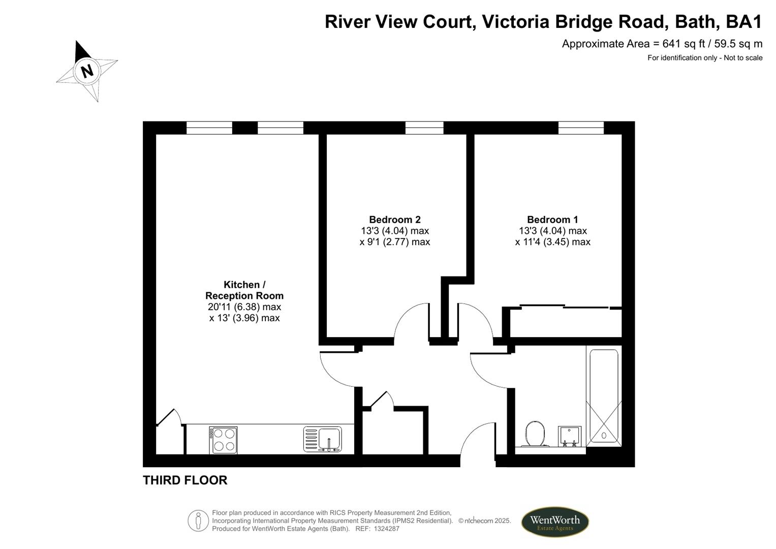Floorplans For Victoria Bridge Road, Bath