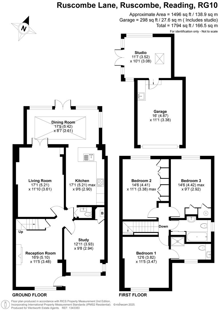 Floorplans For Ruscombe Lane, Ruscombe, Reading