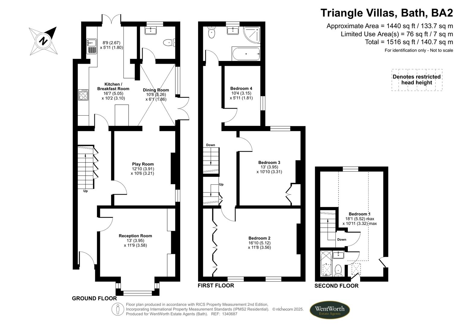 Floorplans For Triangle Villas, Bath