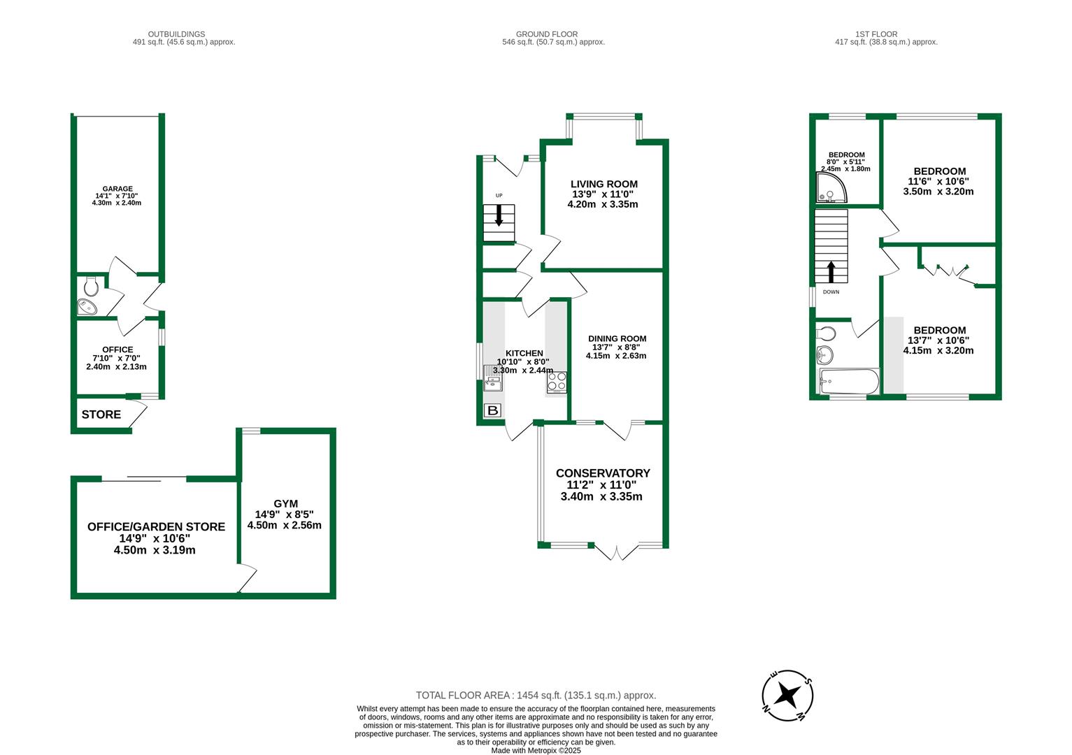 Floorplans For Western Avenue, Woodley, Reading, Berkshire, RG5