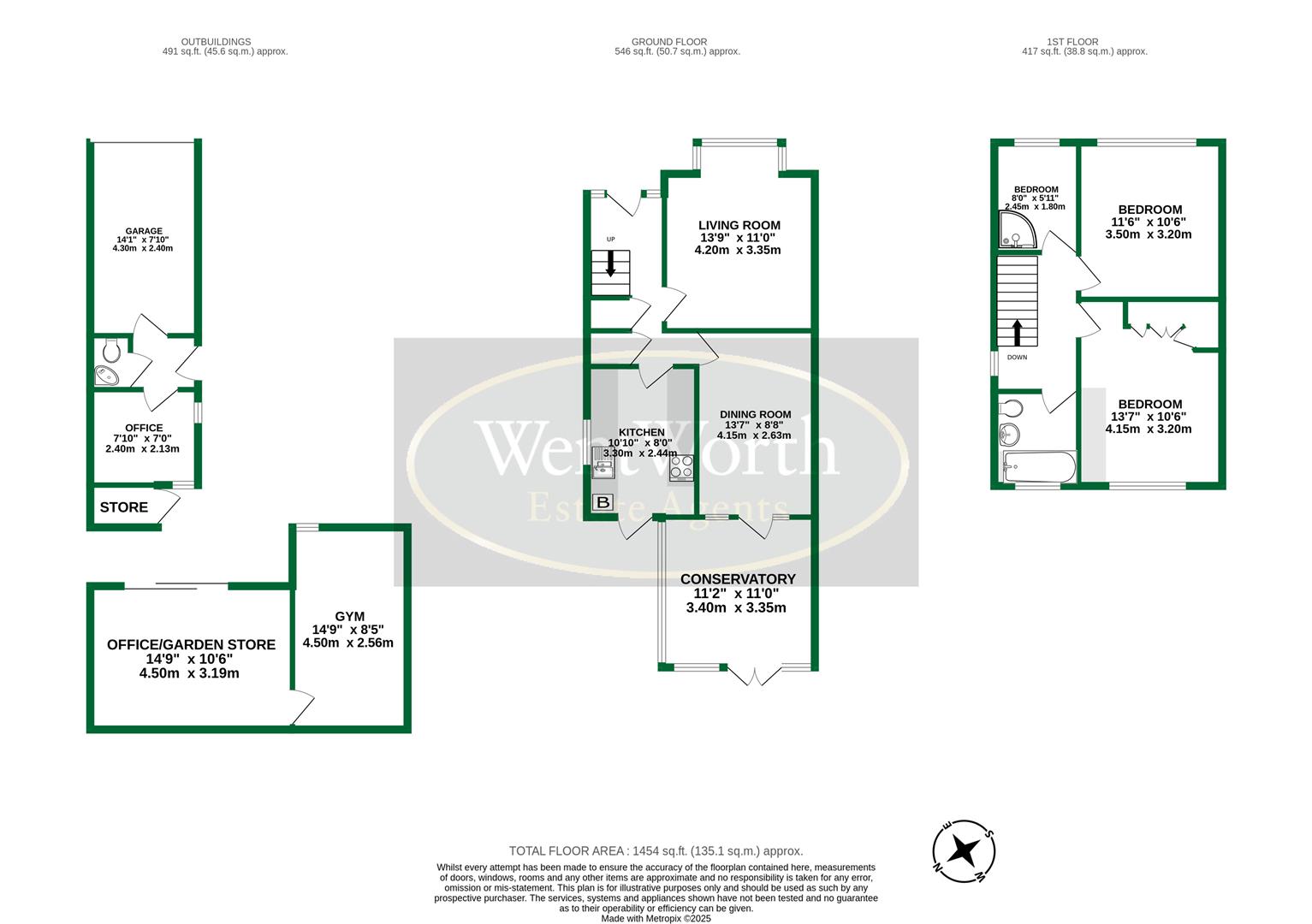 Floorplans For Western Avenue, Woodley, Reading, Berkshire, RG5