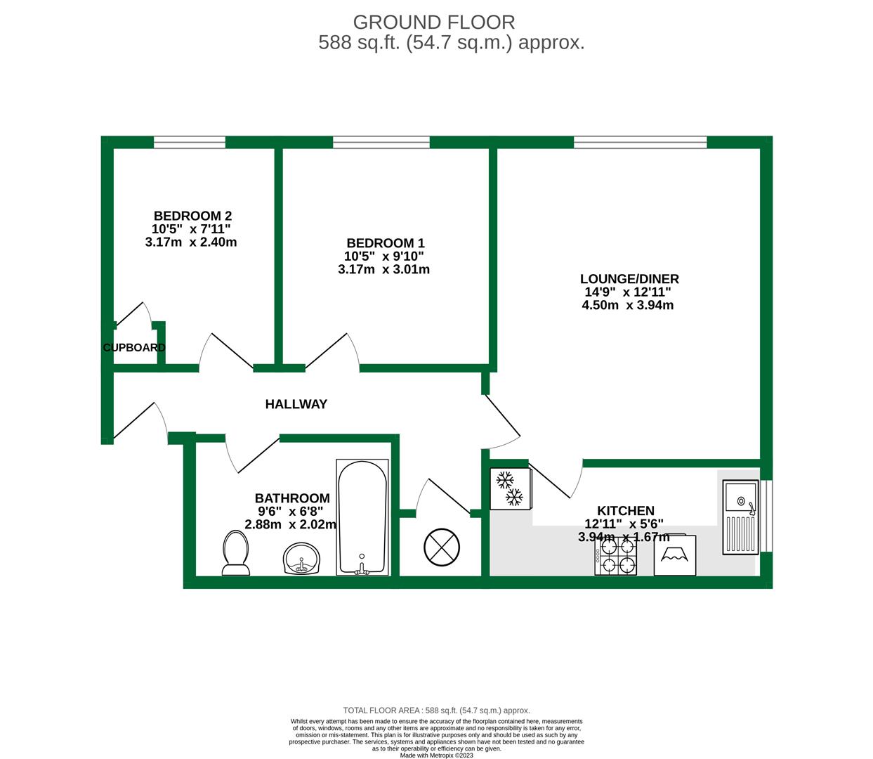 Floorplans For Longfield Road, Twyford, Reading, Berkshire, RG10