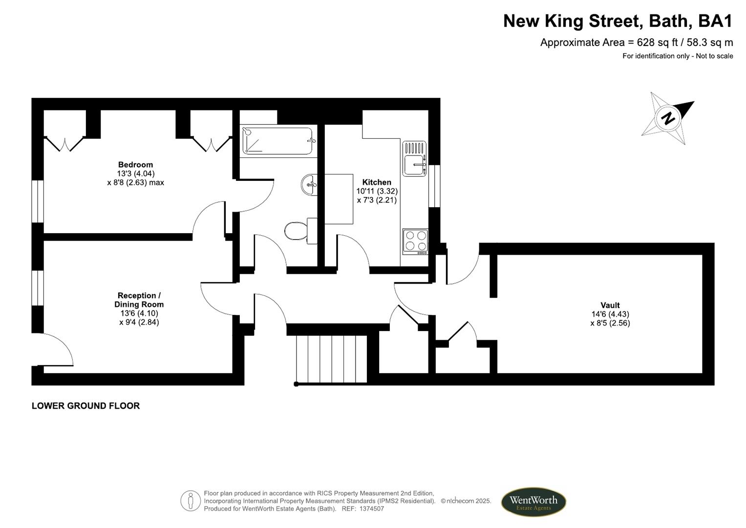 Floorplans For New King Street, Bath