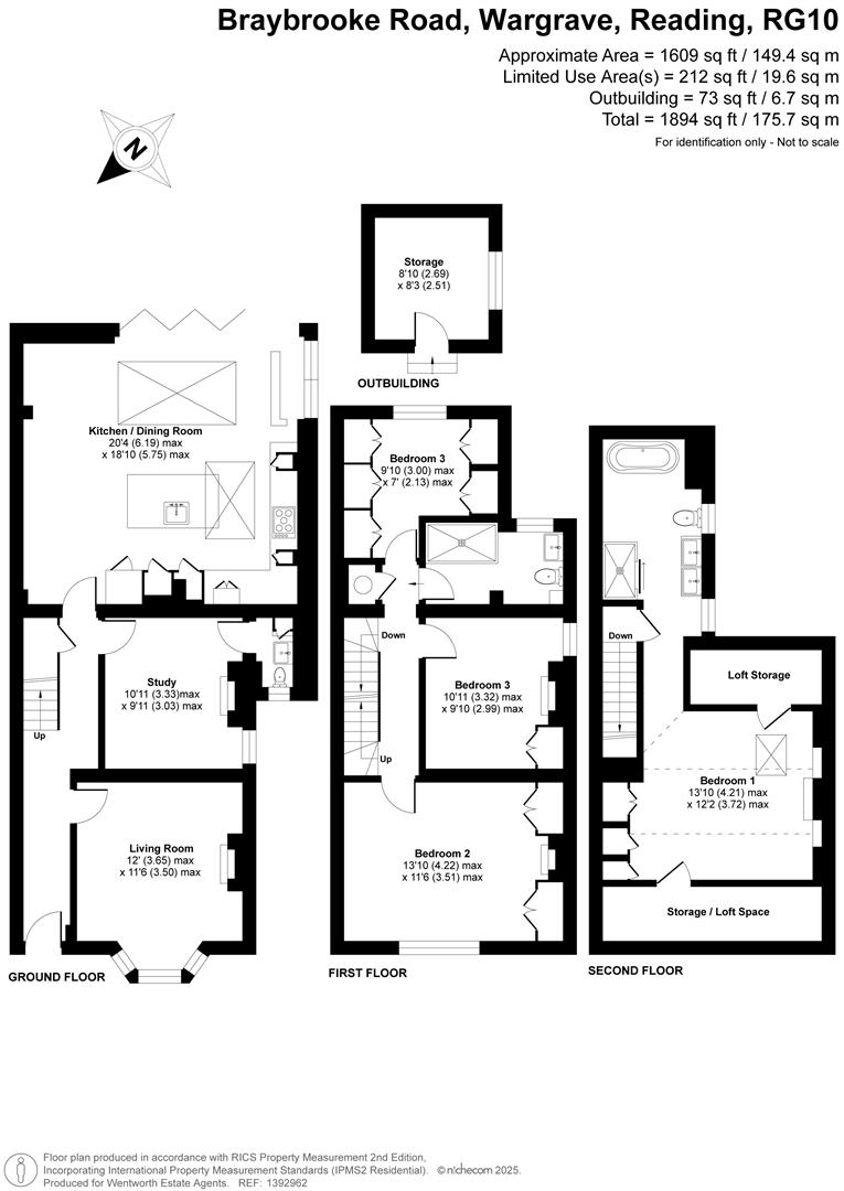 Floorplans For Braybrooke Road, Wargrave, Reading, Berkshire, RG10