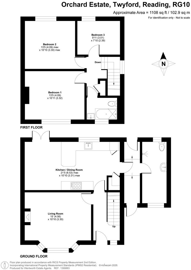Floorplans For Orchard Estate, Twyford, Berkshire, RG10
