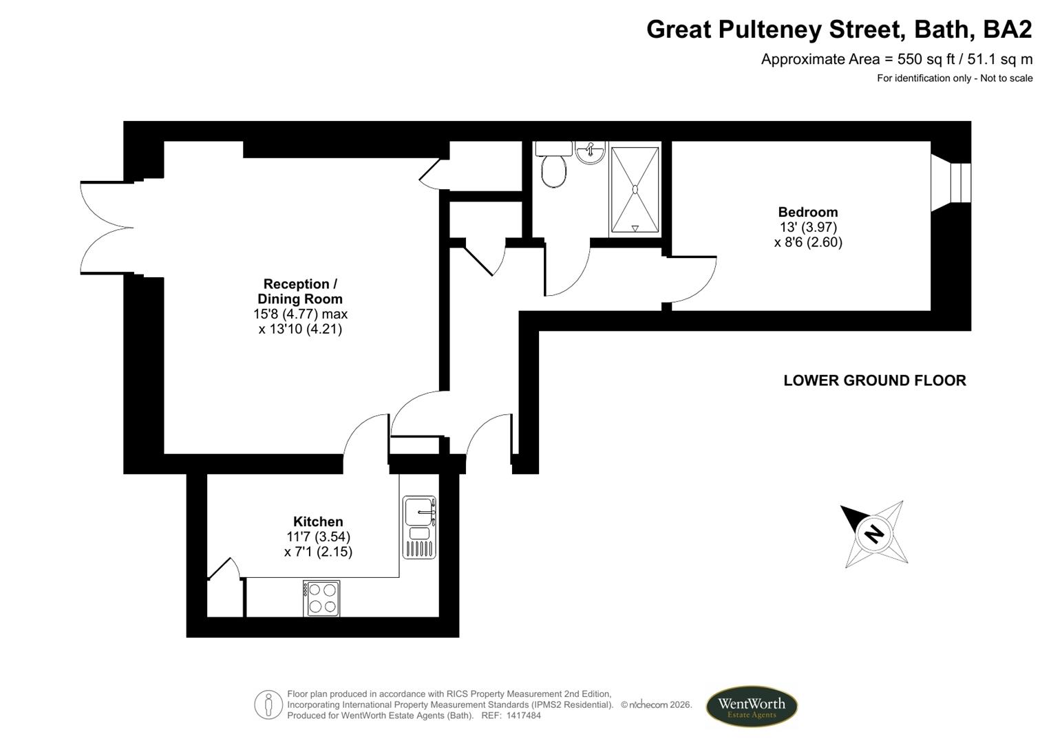 Floorplans For Great Pulteney Street, Bath