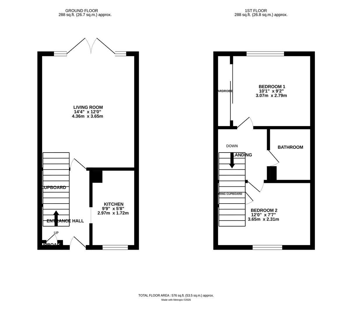 Floorplans For Broad Hinton, Twyford, Reading, bERKSHIRE, rg10