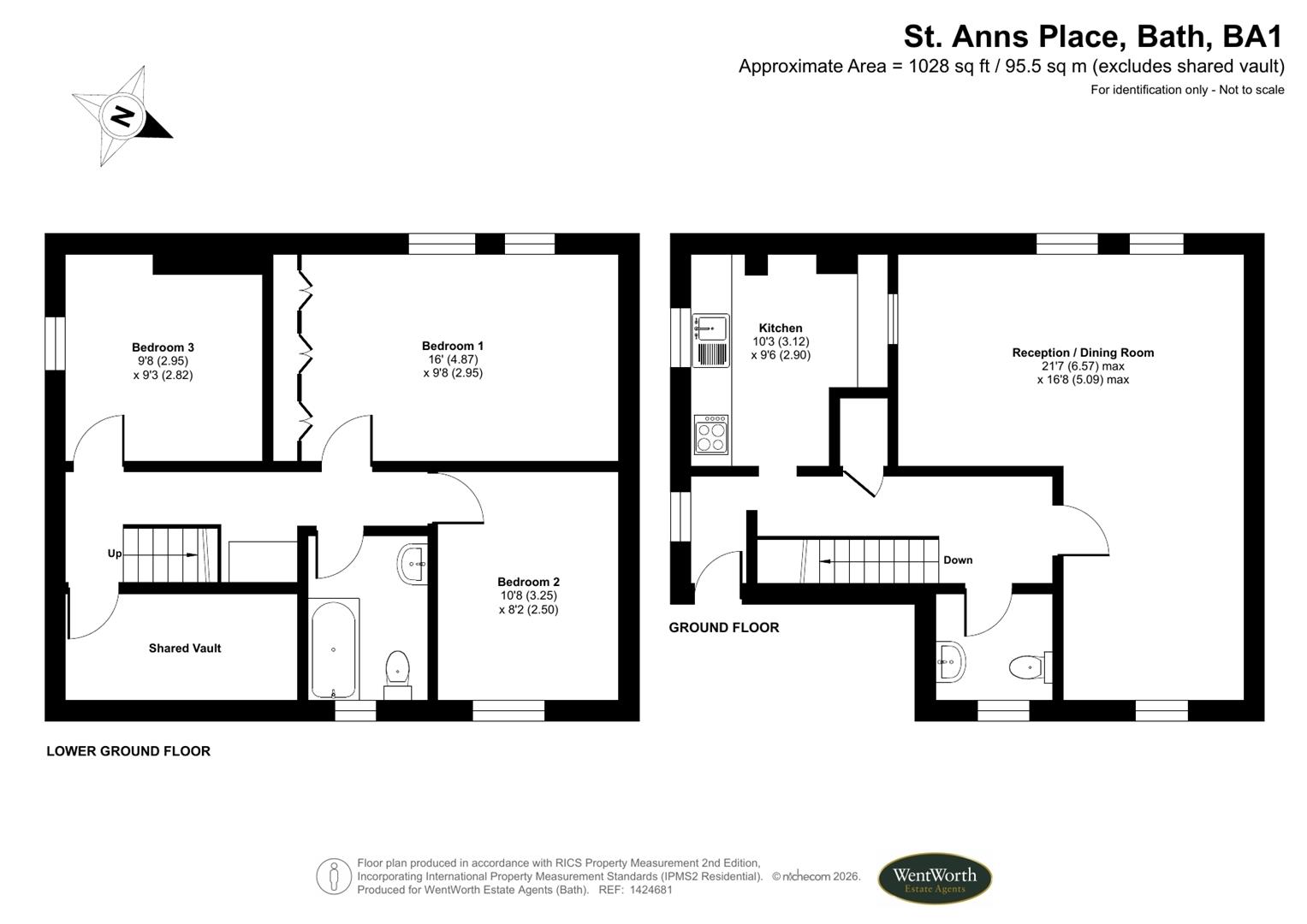 Floorplans For St. Anns Place, Bath