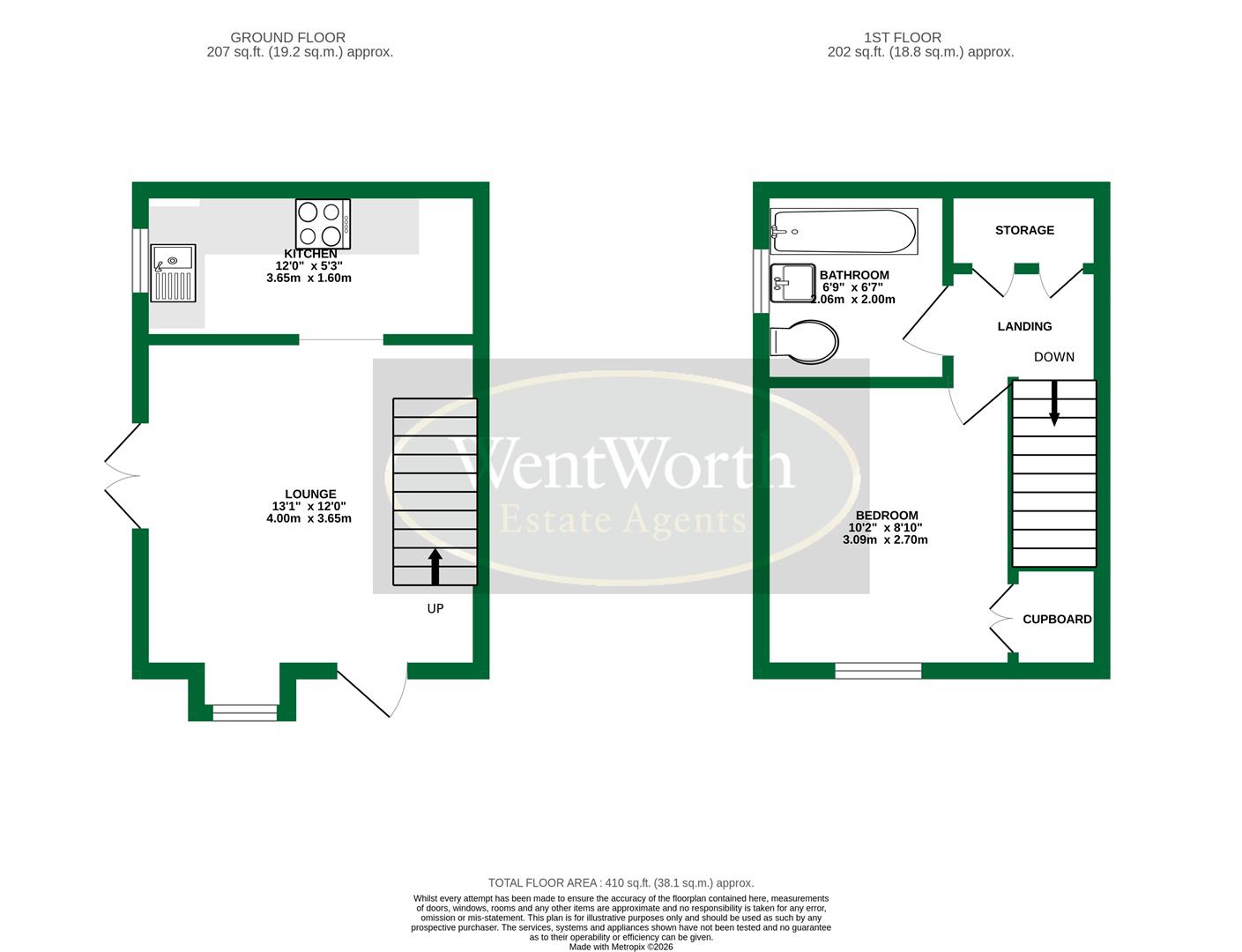 Floorplans For Bolwell Close, Twyford, Reading, Berkshire, RG10