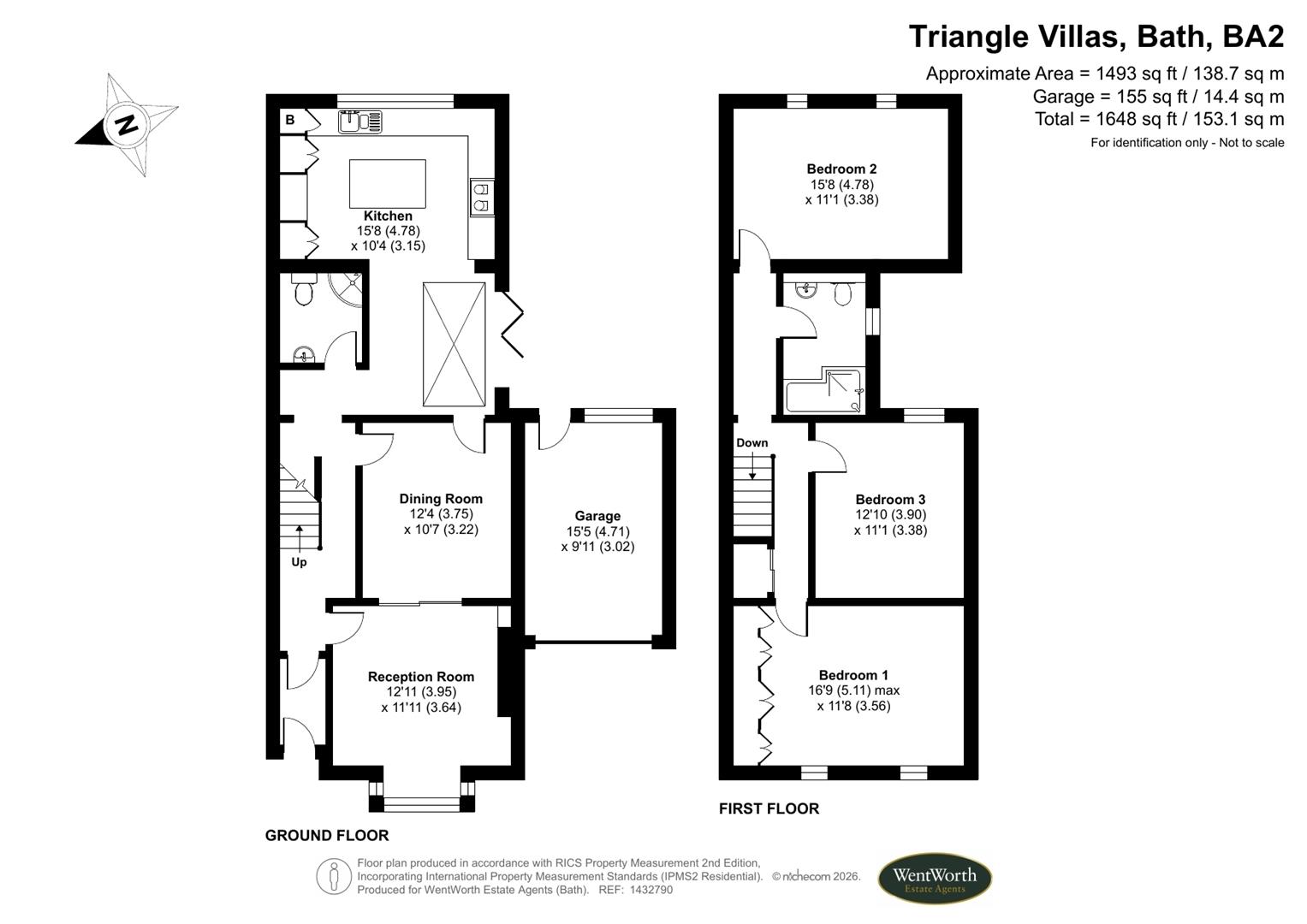 Floorplans For Triangle Villas, Bath