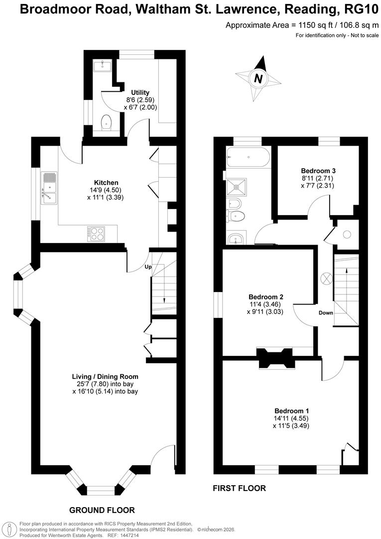 Floorplans For Broadmoor Road, Waltham St Lawrence, RG10